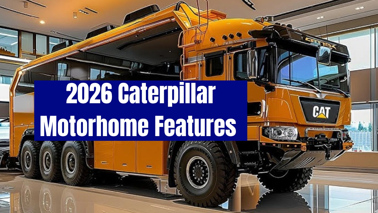 2026 Caterpillar Motorhome Features