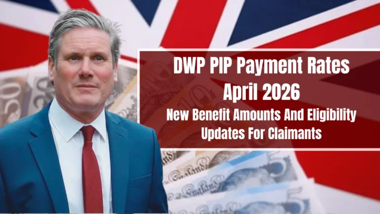 DWP PIP Payment Rates April 2026