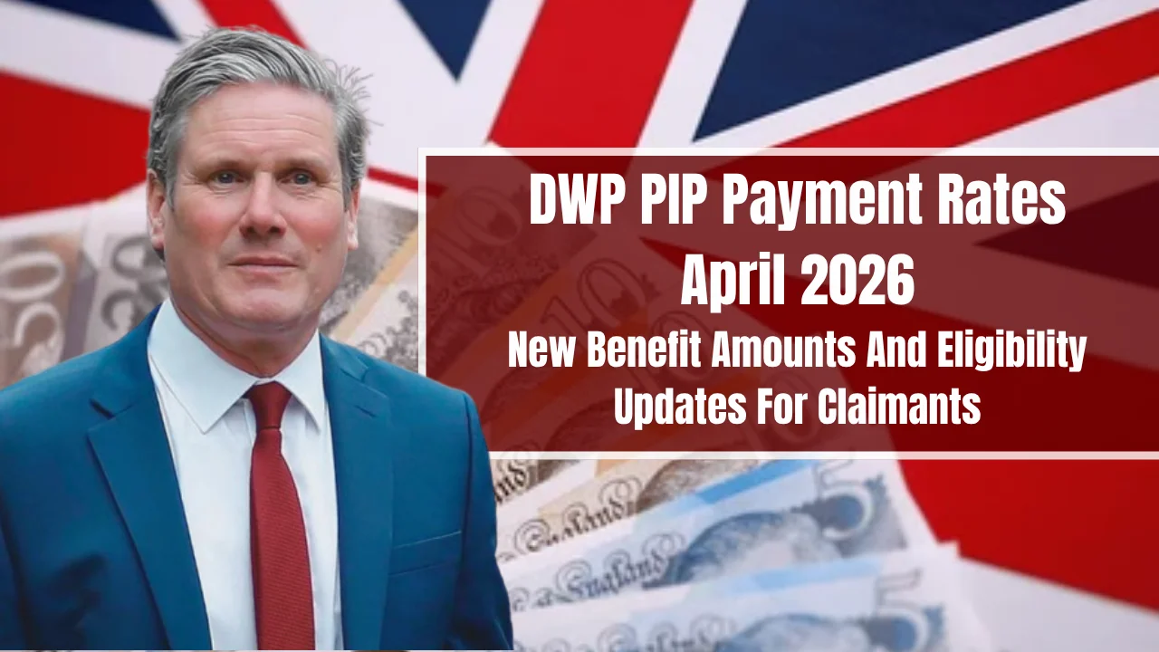 DWP PIP Payment Rates April 2026