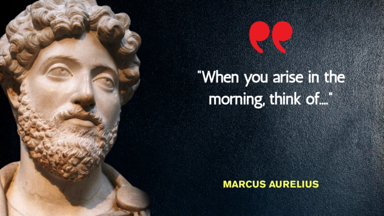 Quote of the Day by Marcus Aurelius