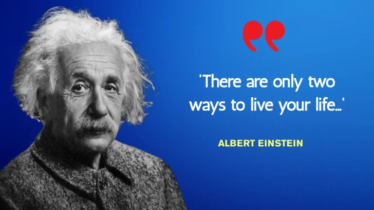 Quote of the day by Albert Einstein