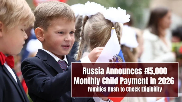 Russia Child Payment 2026